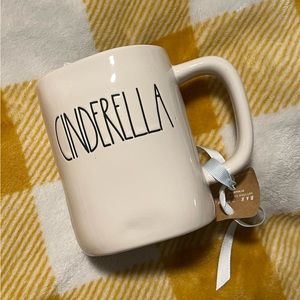 NWT Rae Dunn Cinderella double sided mug